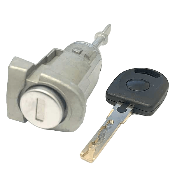 1998-2006 Volkswagen Audi HU66 LH Driver Door Lock Cylinder Coded (K4L)