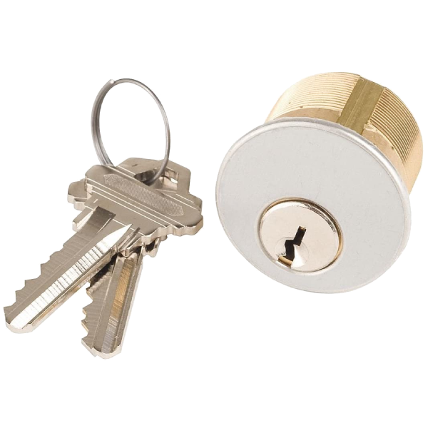 2" Inch Mortise Cylinder 26D SC1 Satin Chrome Finish