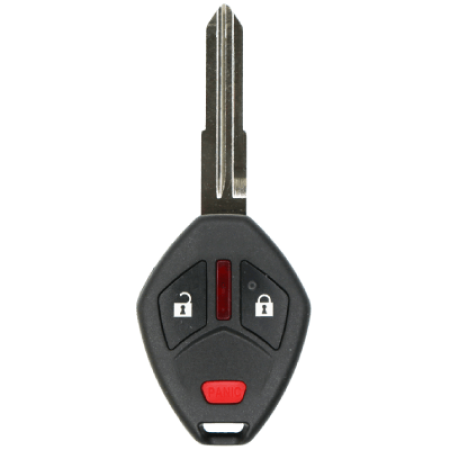 2007-2011 Mitsubishi 3-Button Keyless Remote Head Key Fob FCC OUCG8D-620M-A OUCG8D620MA Part number 6370A364 (AFTERMARKET)