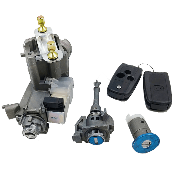 2012-2014 Honda Civic Ignition Auto Lock Cylinder And Left Door Cylinder Complete Set Coded