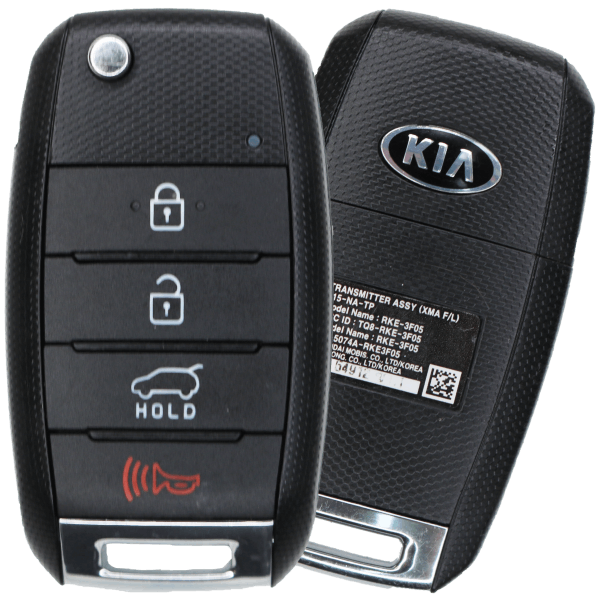 2013-2015 Kia Sorento 4 Button Flip Key Fcc TQ8-RKE-3F05 Pn 95430-1U500