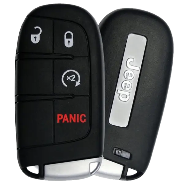 2014-2022 Jeep 4-Button Smart Key Fob FCC M3N-40821302 M3N40821302 Part number 68143500 68143500AC (OEM)