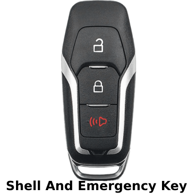 2013-2018 Ford 3 Button Proximity Smart Key Shell For Fcc M3N-A2C31243800 Pn 164-R8111 (K4L)