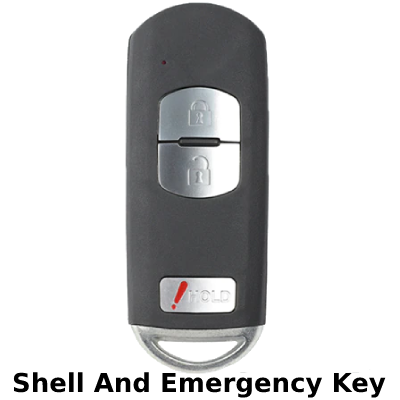 2014-2020 Mazda Scion Toyota 3 Button Proximity Smart Key Shell For Fcc WAZSKE13D01 (K4L)