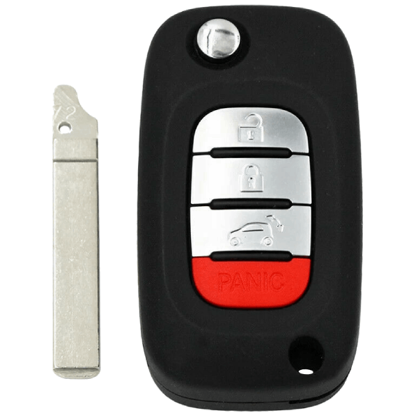 2015-2017 Smart ForTwo 453 ForFour 4 Button Flip Key Fcc CWTWB1G767