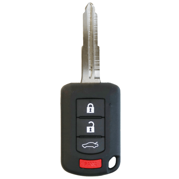 2016-2017 Mitsubishi Lancer 4 Button Remote Head Key Fcc OUCJ166N Pn 6370B945 (K4L)