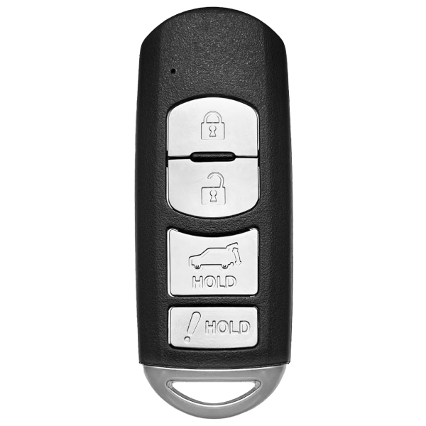 2016-2019 Mazda 4-Button Smart Key Fob FCC WAZSKE13D02 Part number TK52-67-5DY (AFTERMARKET)