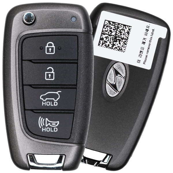 2018-2020 Hyundai Santa Fe 4 Button Flip Key Fcc TQ8-RKE-4F39 Pn 95430-S2000 Canada (OEM)