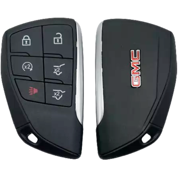 2021-2023 GMC 6-Button Smart Key Fob FCC YG0G21TB2 YGOG21TB2 HUFGM2718 Part number 13537964 13541567 13545336 13548434 (OEM Refurbished)