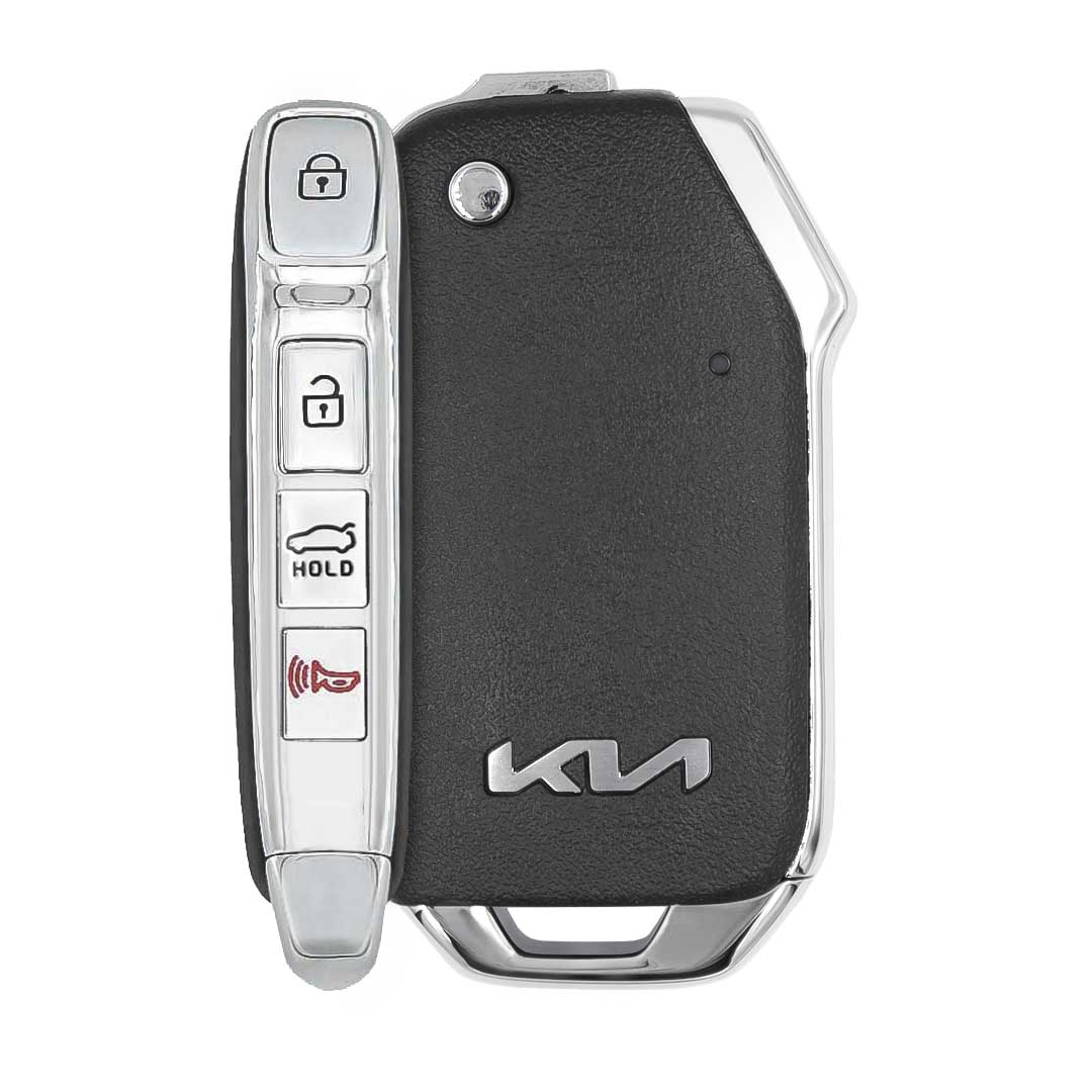 2021-Kia-K5-4-Button-Flip-Key-Fcc-CQOTD00660-Pn-95430-L2010-OEM-1.jpg 2021-2021 Kia 4-Button Smart Key Fob FCC CQOTD00660 Part number 95430-L2010 95430L2010 (OEM) - Image 1