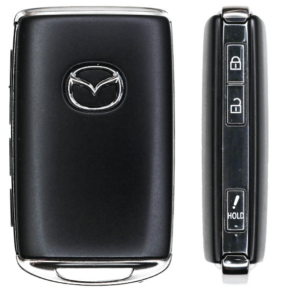 2019-2023 Mazda 3-Button Smart Key Fob FCC WAZSKE13D03 Part number TAYA-67-5DYB (OEM)