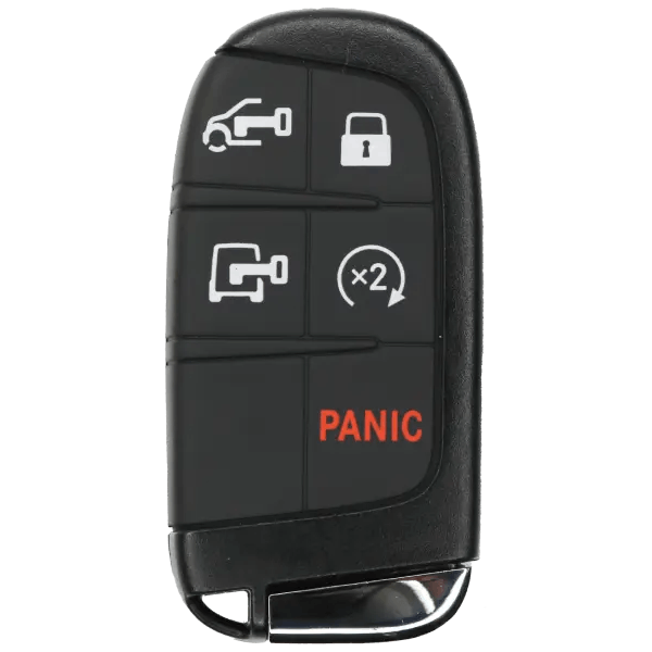 2022-2023-RAM-Promaster-5-Button-Remote-Start-Smart-Key-M3N-40821302-Pn-60977653-K4L-1.png 2022-2023 Ram 5-Button Smart Key Fob FCC M3N-40821302 Part number 60977653, 7FF25LXHAB, 7FF25LXH-AB (AFTERMARKET) - Image 1