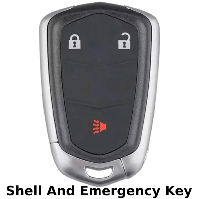 3 Button Cadillac Proximity Smart Key SHELL For Fcc HYQ2AB
