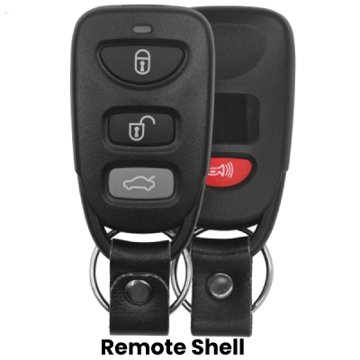 4 Button Kia Hyundai Keyless Entry Remote Shell (K4L)