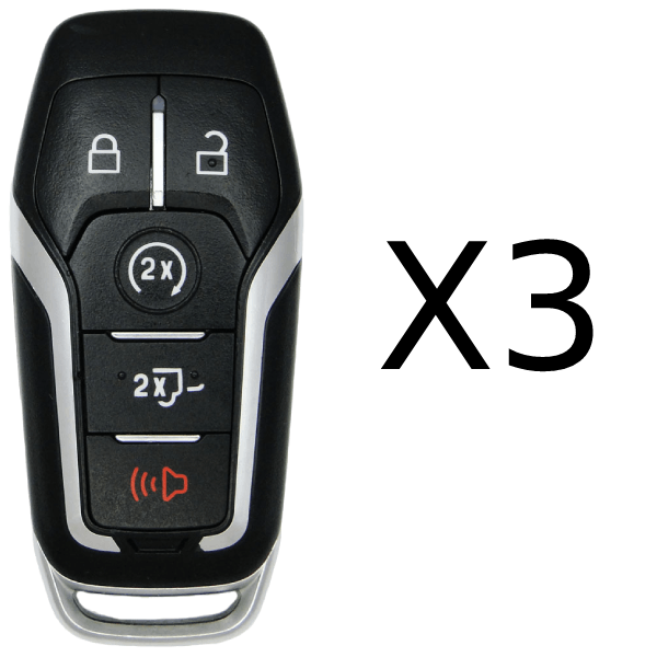 5-Button-Ford-F-Series-Proximity-Smart-Key-Peps-Fcc-M3N-A2C31243300-Pn-164-R8117-Pack-Of-3-1.png 2015-2017 Ford 5-Button Smart Key Fob FCC M3N-A2C31243300 Part number 164-R8117 Pack Of 3 (AFTERMARKET) - Image 1