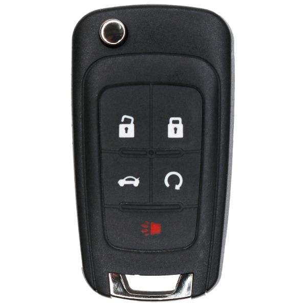 5 Button Remote Flip Key For GM Fcc OHT01060512 Pn 5924369