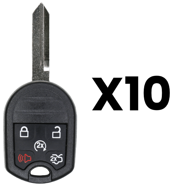 5 Button Remote Head Key Fcc OUCD6000022 Pn 164-R8000 Pack Of 10 (K4L)