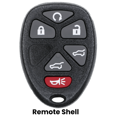 6 Button GM Keyless Entry Remote SHELL for OUC60270 And KOBGT04A (K4L)