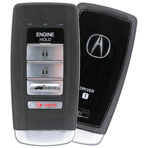 Acura 5 Button Smart Key Driver 1 Fcc KR537924100 Pn 72147-TZ6-A51