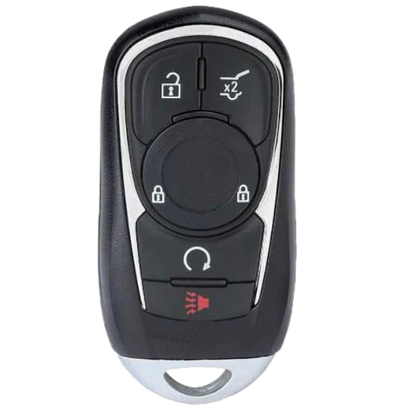 Buick-5-Button-Smart-Proximity-Key-Fcc-HYQ4AA-Pn-13584500-13508406-2-1.png 2016-2020 Buick 5-Button Smart Key Fob FCC HYQ4AA Part number 13584500 (AFTERMARKET) - Image 1