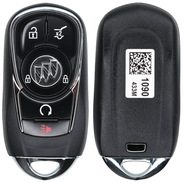 Buick-5-Button-Smart-Proximity-Key-Fcc-HYQ4EA-Pn-13521090-1.png 2018-2020 Buick 5-Button Smart Key Fob FCC HYQ4EA Part number 13532751 13521090 13506668 (OEM) - Image 1