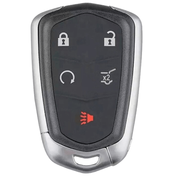 Cadillac-5-Button-Proximity-Smart-Key-Fcc-HYQ2AB-Pn-13580800-13598528-2-1.png 2015-2019 Cadillac Smart Key Fob FCC HYQ2AB Part number 13580800 13598528 (AFTERMARKET) - Image 1