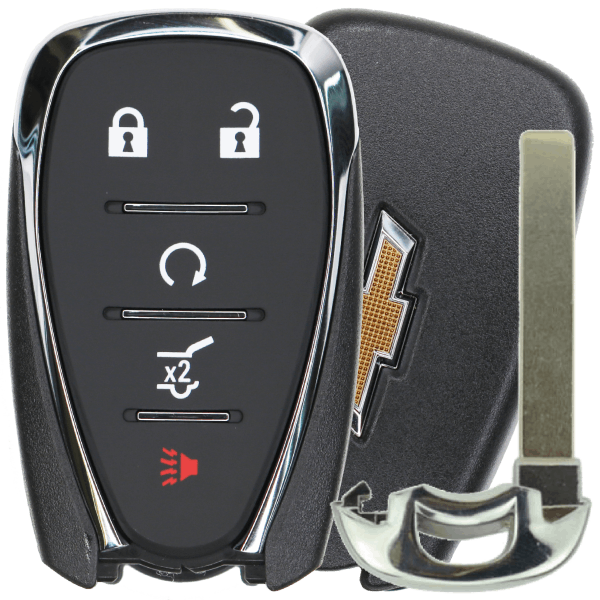 Chevrolet 5 Button Proximity Smart Key Fcc HYQ4AA Pn 13584498 13529650 (OEM)