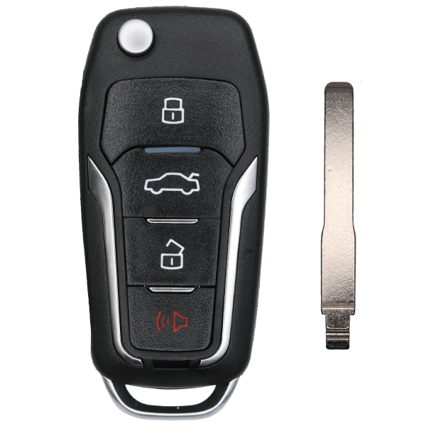 Ford 4 Button Remote Flip Key Fcc CWTWB1U331 Chip 4D63 80 Bit