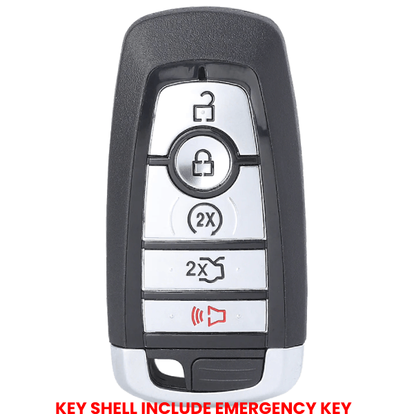 Ford 5 Button Proximity Smart Key Gen 5 Peps Fcc M3N-A2C93142600 Pn 164-R8149 Key Shell