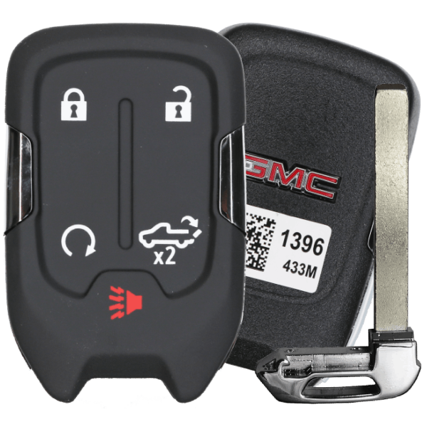 2019-2020 GMC 5-Button Smart Key Fob FCC HYQ1EA Part number 13591396 (OEM)