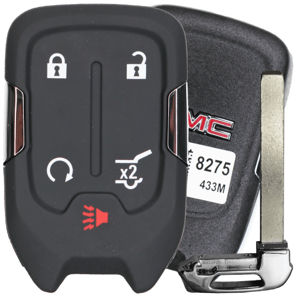 2017-2020 GMC 5-Button Smart Key Fob FCC HYQ1EA Part number 13508275 13508275A 13523305 (OEM)