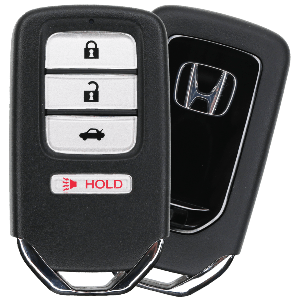 Honda-4-Button-Proximity-Smart-Key-No-Memory-Fcc-CWTWB1G0090-Pn-72147-TVA-A11-1.png 2018-2022 Honda 4-Button Smart Key Fob FCC CWTWB1G0090 Part number 72147-T2A-A12 72147-TVA-A11 No Memory (OEM) - Image 1