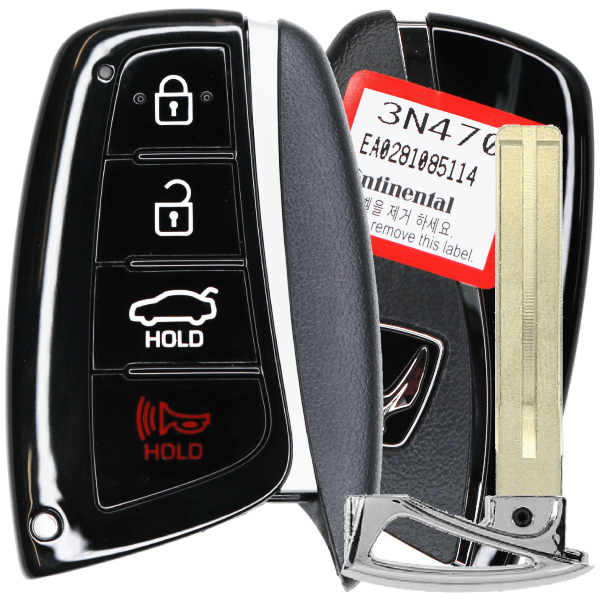 Hyundai Equus 4 Button Proximity Smart Key Fcc SY5DMFNA433 Pn 95440-3N470