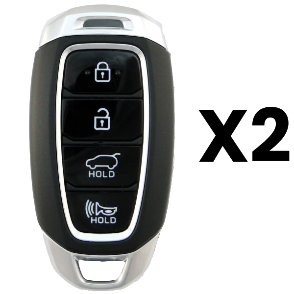2018-2021 Hyundai 4-Button Smart Key Fob FCC TQ8-FOB-4F19 Part number 95440-J9001 Pack Of 2 (AFTERMARKET)