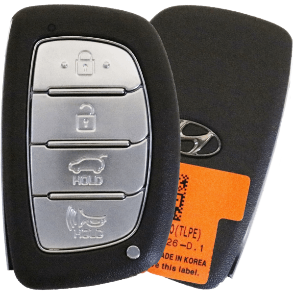 2018-2021 Hyundai 4-Button Smart Key Fob FCC TQ8-FOB-4F11 TQ8FOB4F11 Part number 95440-D3510 (OEM)