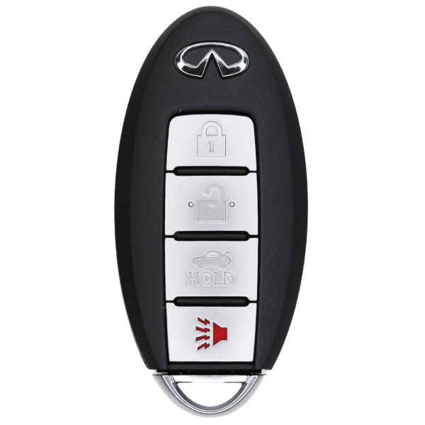 Infiniti-4-Button-Proximity-Smart-Key-Fcc-CWTWB1U787-Pn-285E3-1MP0D-1.png 2011-2019 Infiniti 4-Button Smart Key Fob FCC CWTWB1U787 Part number 285E3-1MP0D 285E31MP0D (OEM) - Image 1
