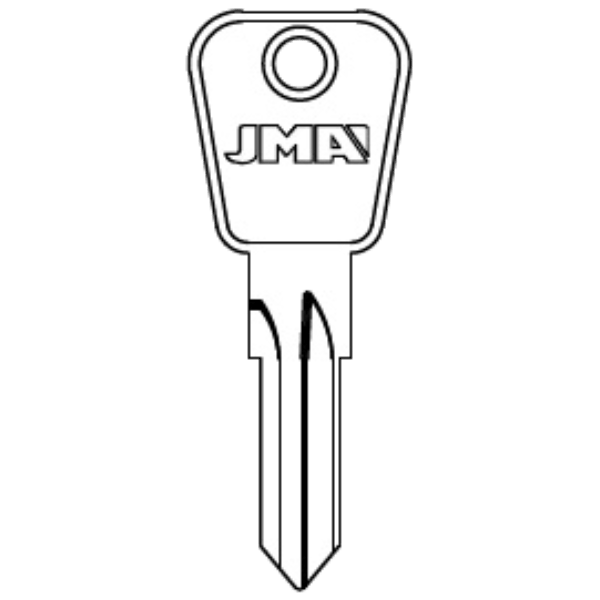 JMA Ford International YS2 F76M X22 Mechanical Key FO-XR