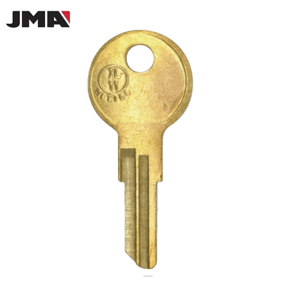 JMA IL11 1043J Illinois Cabinet Key Brass TIM-1DE