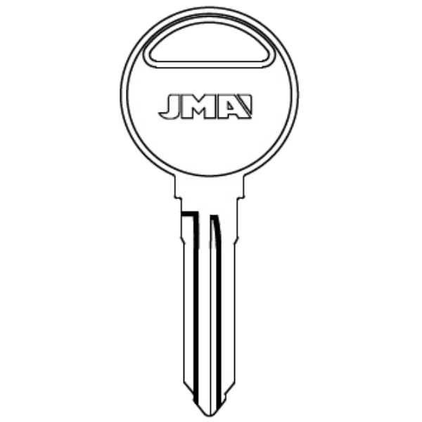 JMA Mazda MZ16 / X178 / X202 Blank Key MAZ-20D