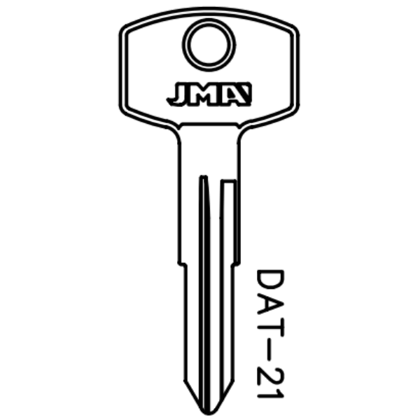JMA Nissan 62DT / DA22 / X6 Blank Key DAT-21