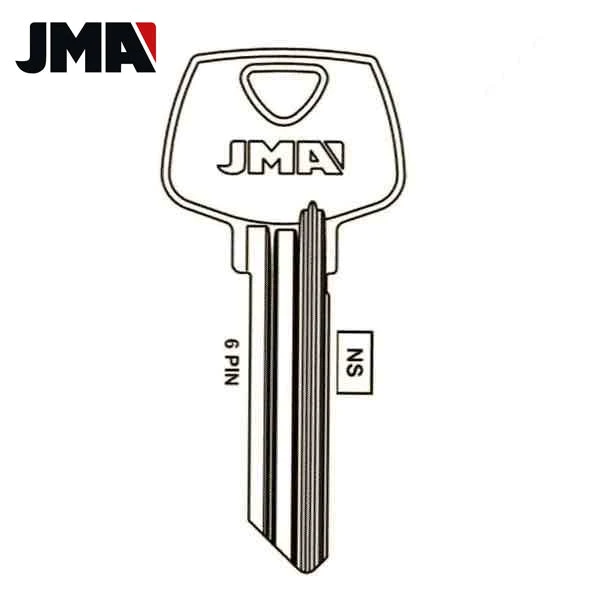 JMA SAR-7S Sargent 6 Pin Key Blank