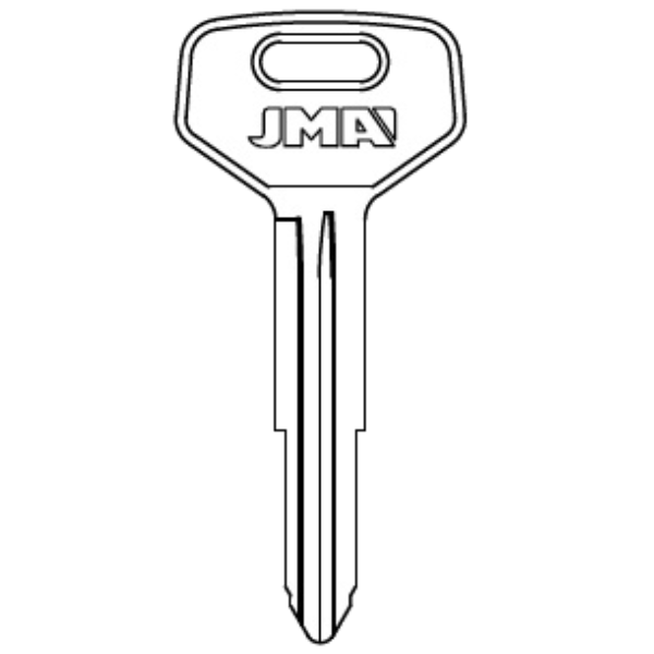 JMA Toyota TR37 / X159 TOYO-13 Blank Key