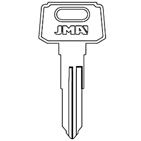 JMA Yamaha YH51 Motorcycle Key YAMA-20D
