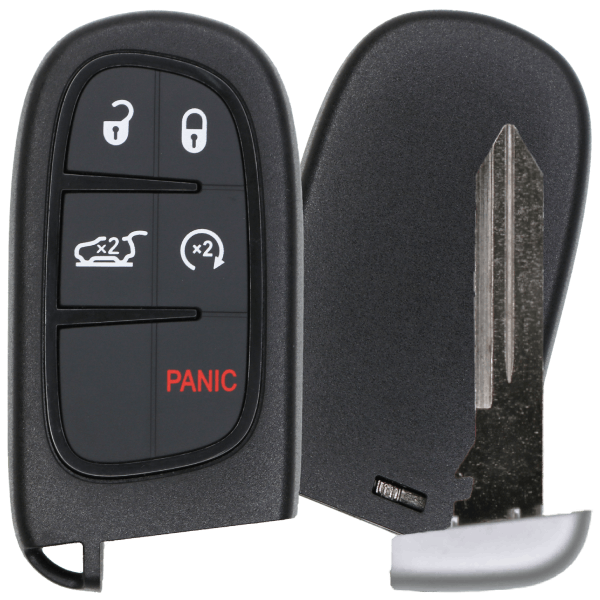 Jeep 5 Button Proximity Smart Key Fcc GQ4-54T Pn 68141580 AC
