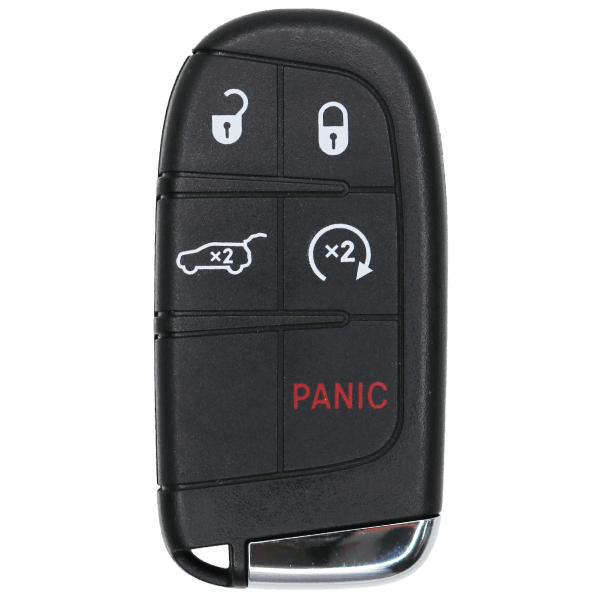 Jeep-Compass-5-Button-Proximity-Smart-Key-Fcc-M3N-40821302-Pn-68250343-AB-1-1.png 2017-2023 Jeep 5-Button Smart Key Fob FCC M3N40821302 M3N-40821302 Part number 68250343AB (AFTERMARKET) - Image 1