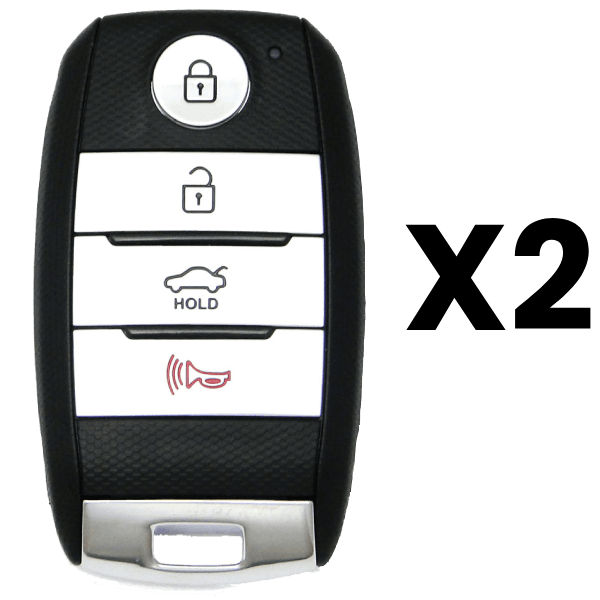 2016-2020 Kia 4-Button Smart Key Fob FCC SY5JFFGE04 Part number 95440-D4000 95440-D5000 Pack Of 2 (AFTERMARKET)
