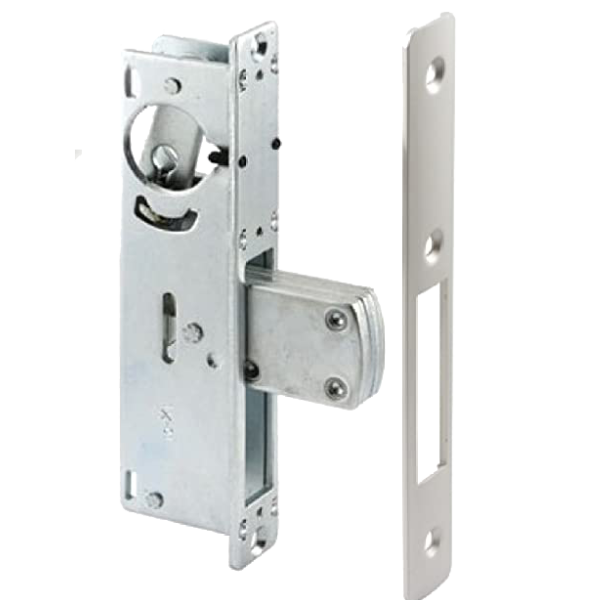 axtech Narrow-Stile 1-1/8" Deadlock Lock Body Faceplates Included