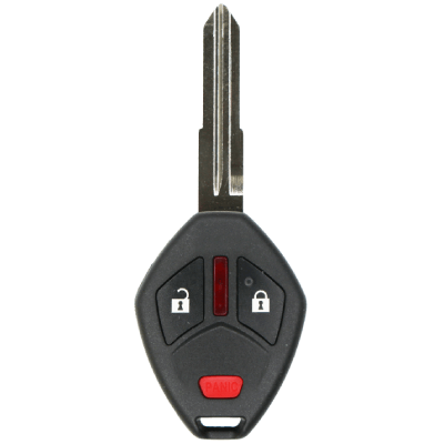 Mitsubishi 3 Button Remote Head Key Fcc OUCG8D-625M-A-HF Pn 6370B711 (K4L)