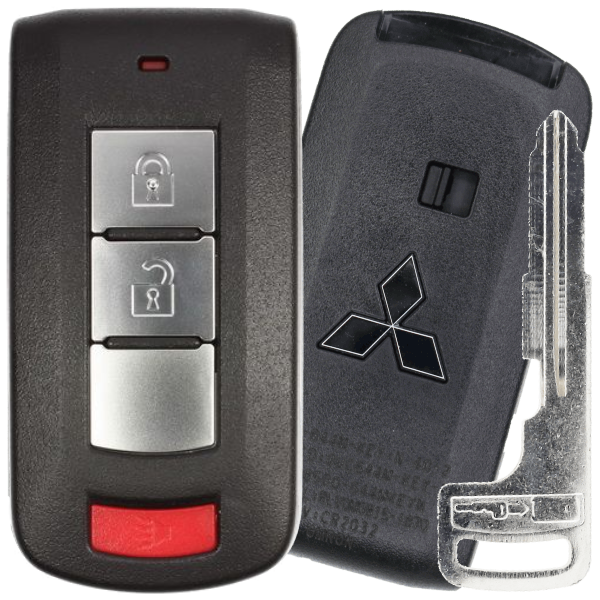 2018-2022 Mitsubishi 3-Button Smart Key Fob FCC OUCGHR-M013 Part number 8637B639 (OEM)