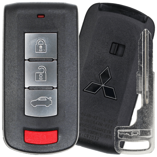 2008-2017 Mitsubishi 4-Button Smart Key Fob FCC OUC644M-KEY-N Part number 8637A228 (OEM)